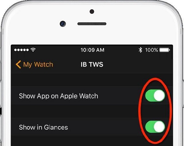 Tắt tùy chọn “Show App on Apple Watch”